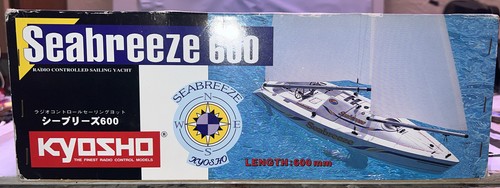 Vintage Kyosho Seabreeze 600 Rc Boat New Open Box - Image 2