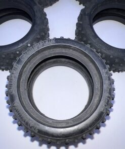 Alternative view of VINTAGE TAMIYA HOTSHOT BOOMERANG SUPER GRIPPER TIRES Lot Set (5)