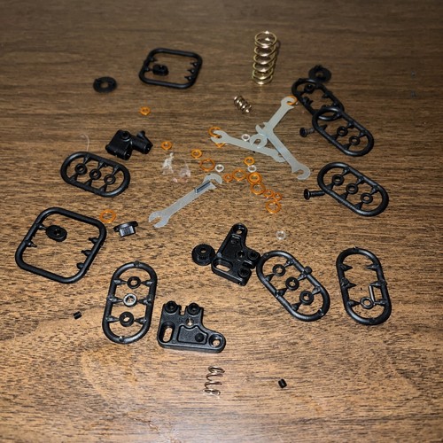 Rc Car Parts Lot Schumacher Traxxas Tamiya Kyosho Mix Rc Parts Used!!! - Image 2