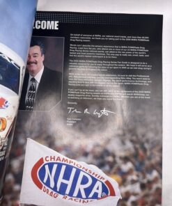 Alternative view of NHRA 2005 Fan Guide Winston Drag Racing Magazine