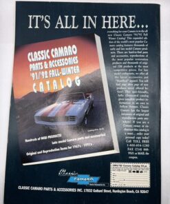 Alternative view of Super Chevy Magazine January 1992 Camaro Corvette Shoeboxes