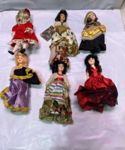 Vintage Dolls Lot Of Collectible Toys