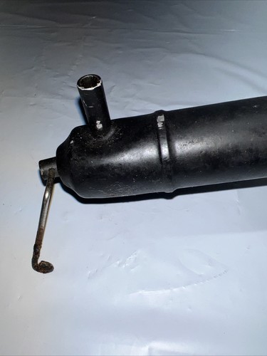 Rc Car Nitro Muffler Exhaust Aluminum Muffler Vintage Rc Car Parts Damaged - Image 3