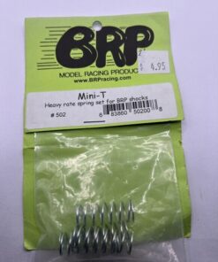 BRP MODEL RACING PRODUCTS Mini -T (Heavy Rate Spring Set For BRP Shocks) #502
