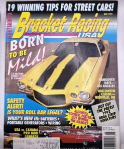 Bracket Racing USA Magazine May 1992 Back Issue