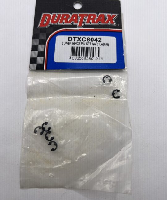 DURATRAX Warhead Lower Hinge Clip Set  DTXC8042 (8)
