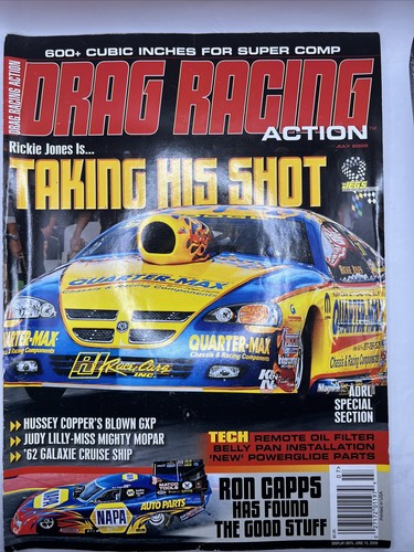 Drag Racing Action Magazine July 2009 Issue