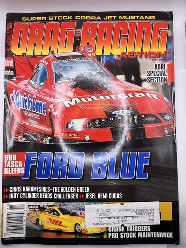 Drag Racing Action Magazine November 2009 Issue