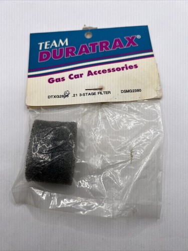 DuraTrax .21 3-Stage Filter#DTXG26W Filter Good