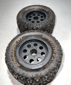 Duratrax Speedtreads Shootout MT 1/10 Monster Truck Tires 12mm (Damaged)