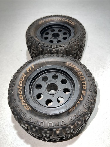 Duratrax Speedtreads Shootout MT 1/10 Monster Truck Tires 12mm (Damaged)