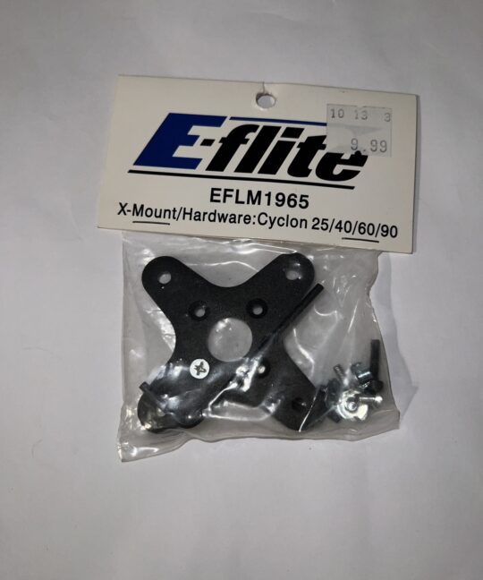 E-Flite EFLM1965 X-Mount/Hardware: Cyclon 25/40/60/90