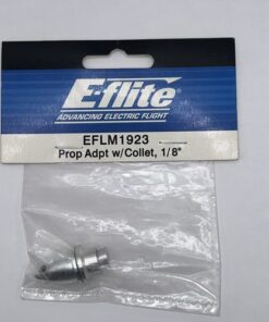 E-flite Prop Adapter with Collet 1/8" EFLM1923 Spinners & Hub Nuts