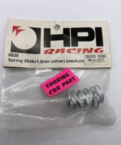 HPI Touring Car Springs Silver Medium (2pcs) 6825 Vintage RC