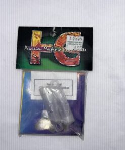 Hammad Ghuman HG Vintage RC Car Part # 5361 Clear VLT Shock Body Set for Losi