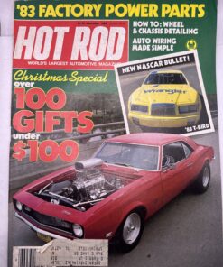 Hot Rod Magazine December 1982 Vintage Issue