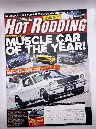 Hot Rod Magazine December 2012 Issue