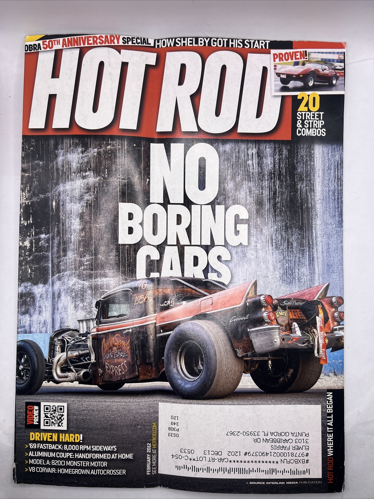 Hot Rod Magazine February 2012 Issue