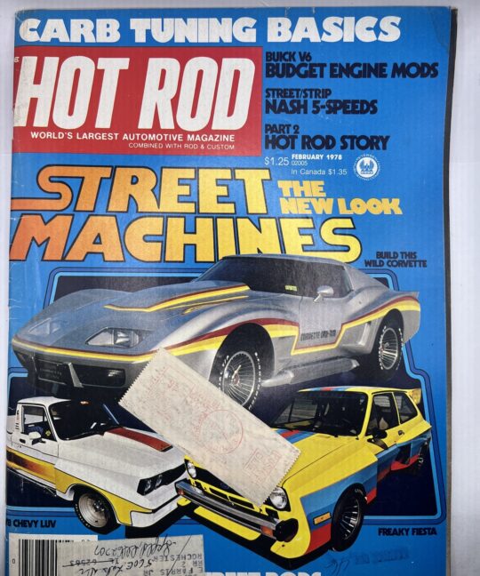 Hot Rod Magazine February Issue 1978