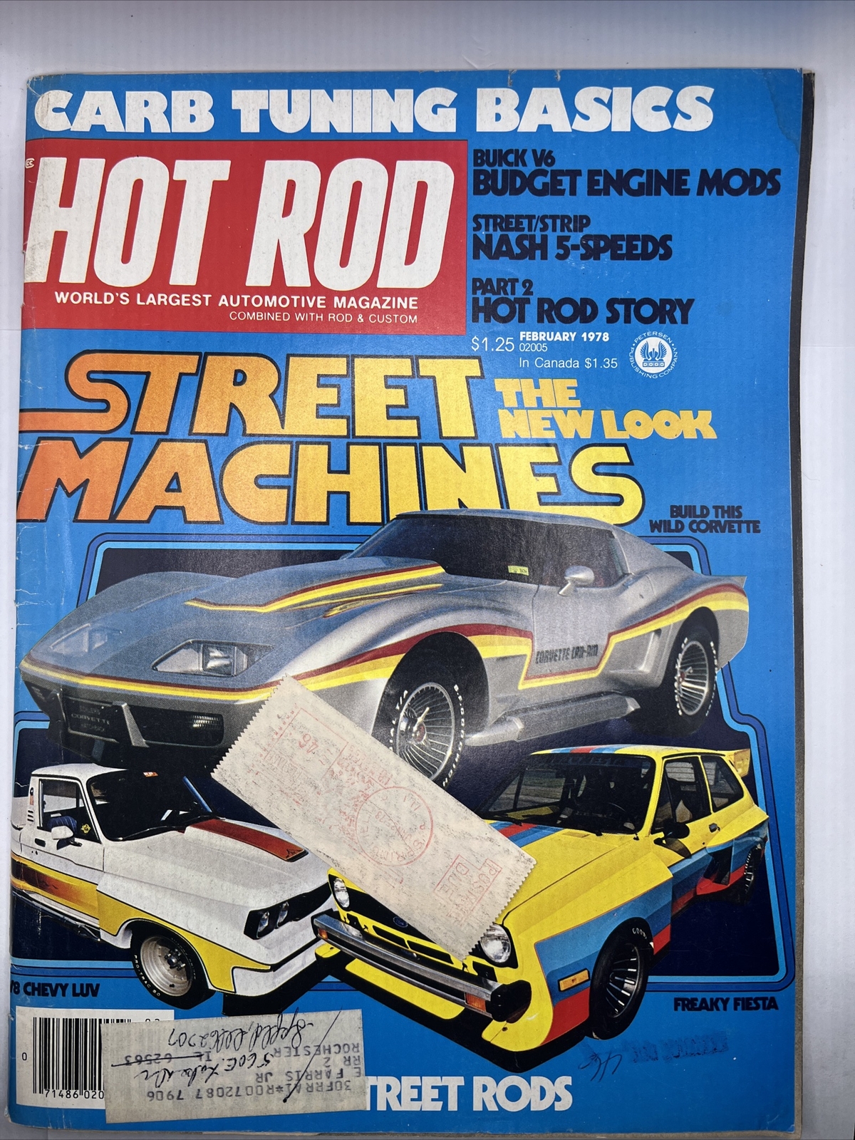 Hot Rod Magazine February Issue 1978