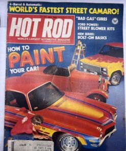 Hot Rod Magazine July 1980 Vintage Issue
