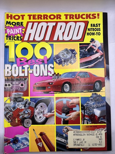 Hot Rod Magazine June 1991 Issue