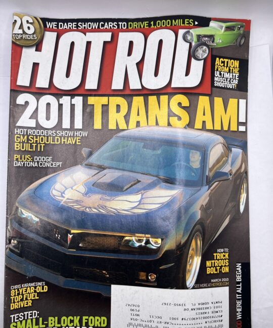 Hot Rod Magazine March 2010 Issue