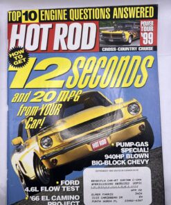 Hot Rod Magazine September 1999 Issue