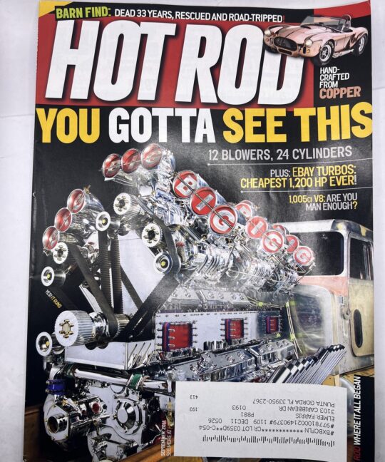 Hot Rod Magazine September 2011 Issue