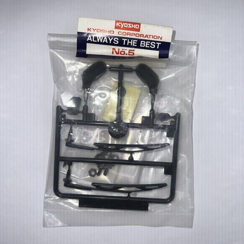 Kyosho Rc Model N.5 Body Parts Side Mirrors Windshield Wiper Blades Hardware - Image 2