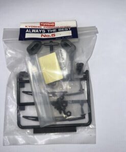 Kyosho Rc Model N.5 Body Parts Side Mirrors Windshield Wiper Blades Hardware