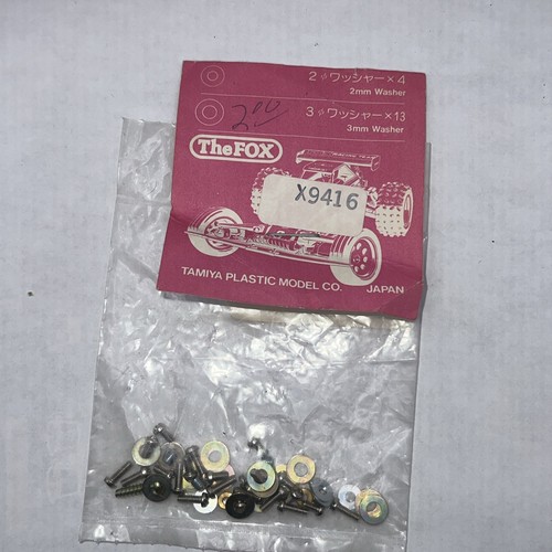 Original Vintage Tamiya FOX "C" Screw Bag # 9416