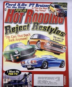 Popular Hot Rodding Magazine August 2000 Back Issue