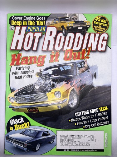 Popular Hot Rodding Magazine June 2000 Issue
