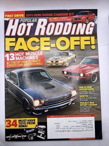 Popular Hot Rodding Magazine March 2011 Issue