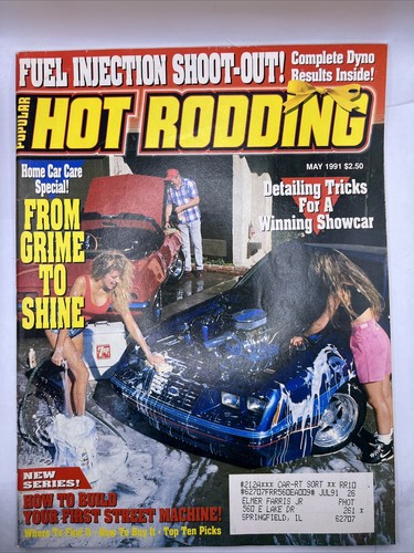 Popular Hot Rodding Magazine May 1991 Issue