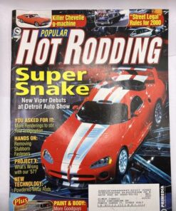 Popular Hot Rodding Magazine May 2000 Issue