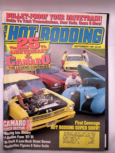 Popular Hot Rodding Magazine September 1991 Issue