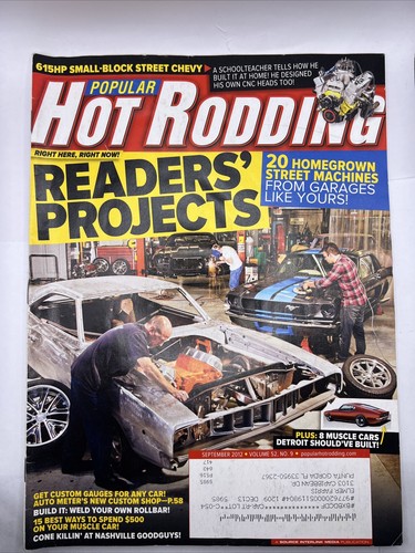 Popular Hot Rodding Magazine September 2012 Issue
