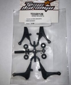 RC Team Durango TD320126 Wing Mounts DEX210 v2 v3 1/10 2wd Buggy Discontinued 