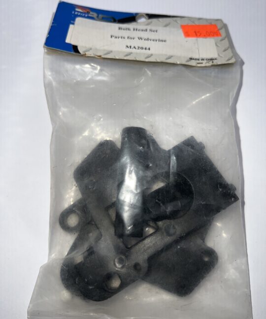 RD Logics Bulkhead Set For Wolverine MA2044 OEM Vintage Rc Car Part