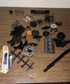 Rc Car Parts Lot Schumacher Traxxas Tamiya Kyosho Mix Rc Parts Used!!!