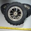 Rc Monster Truck Wheels Plastic Traxxas Kyosho Ofna etc used (3)