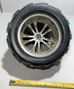 Alternative view of Rc Monster Truck Wheels Traxxas Revo T-maxx Savage  Kyosho Ofna used wheels (2)