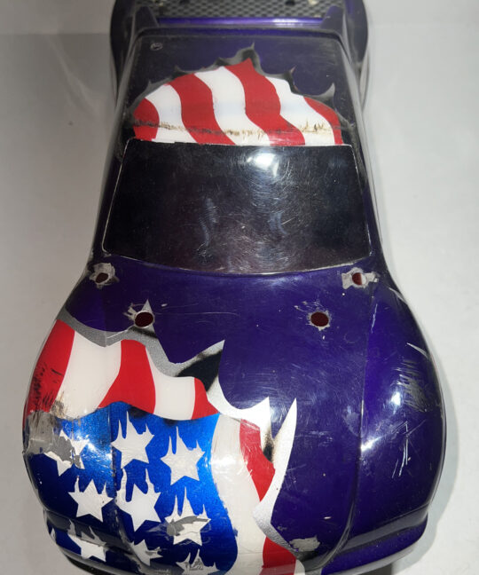 Rc Tuck Buggy Car Body 1/10 Scale American Flag Paint Job