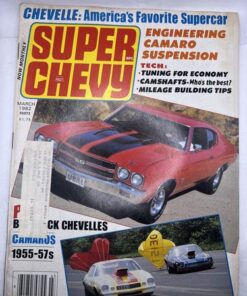 Super Chevy Magazine March 1982 Back Issue