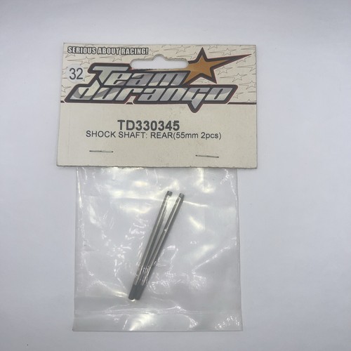 TD330345 SHOCK SHAFT: REAR (55MM 2PCS) dex210 TEAM DURANGO