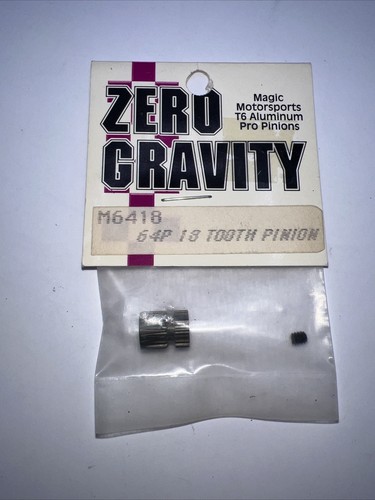 TRINITY ZERO GRAVITY M6418 PINION 64P 18 TOOTH
