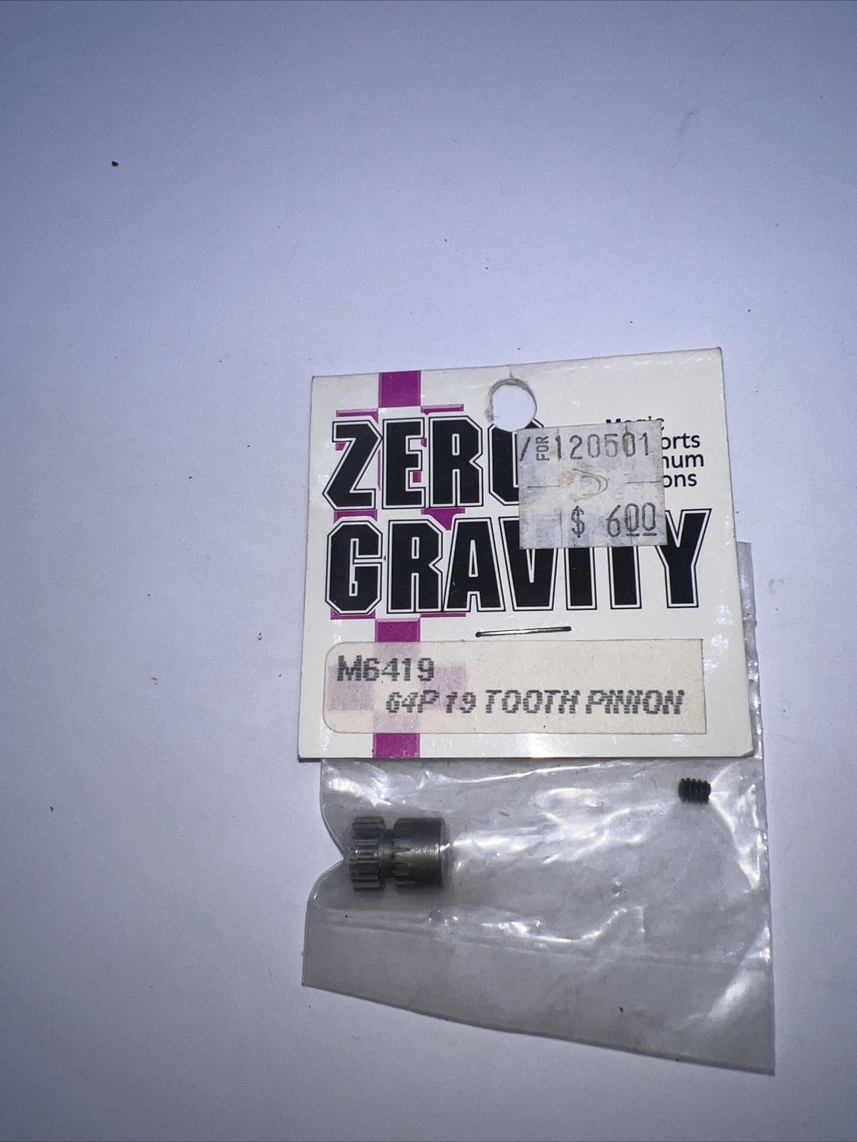 TRINITY ZERO GRAVITY M6419 PINION 64P 19 TOOTH