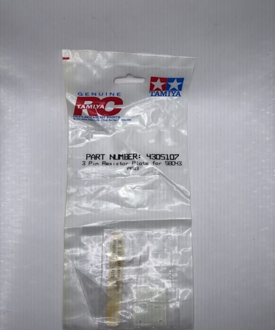 Tamiya 4305107 Resistor Plate Mount R/C Car Spares Parts Vintage New In Pack